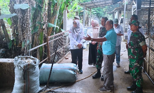 Dandim 0507/Bekasi Kunjungi Pojok 3R Jatiasih Tinjau Pengelolaan Sampah Kawasan Oleh DLH
