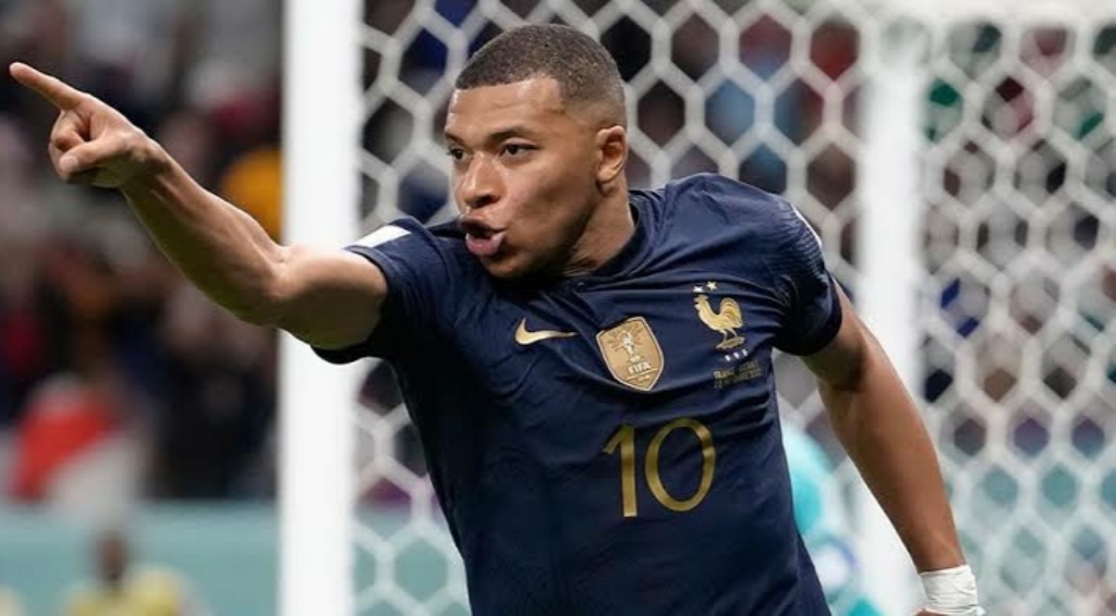 Penyerang Prancis Kylian Mbappe