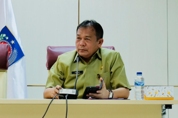 Kepala Pusat Penerangan (Kapuspen) Kemendagri Benni Irwan, saat memberikan keterangan Presiden Prabowo Subianto dijadwalkan membuka Rakornas Pemerintah Pusat dan Daerah 2026 yang digelar Kemendagri di SICC Bogor, sebagai forum penguatan sinergi kebijakan nasional hingga tingkat daerah. Minggu (1/2/2026).