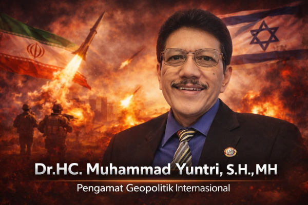 Advokat dan pakar hukum Muhammad Yuntri menyerukan agar Indonesia kembali menegaskan komitmen pada Gerakan Non-Blok dan prinsip politik luar negeri bebas aktif di tengah meningkatnya konflik Timur Tengah antara Israel dan Iran.