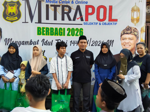Program sosial Mitrapol Berbagi 2026 digelar di Jakarta dan Tasikmalaya menjelang Idulfitri 1447 H. Kegiatan ini menjadi wujud kepedulian insan pers terhadap masyarakat sekaligus memperkuat solidaritas sosial melalui kolaborasi media, dunia usaha, dan masyarakat.