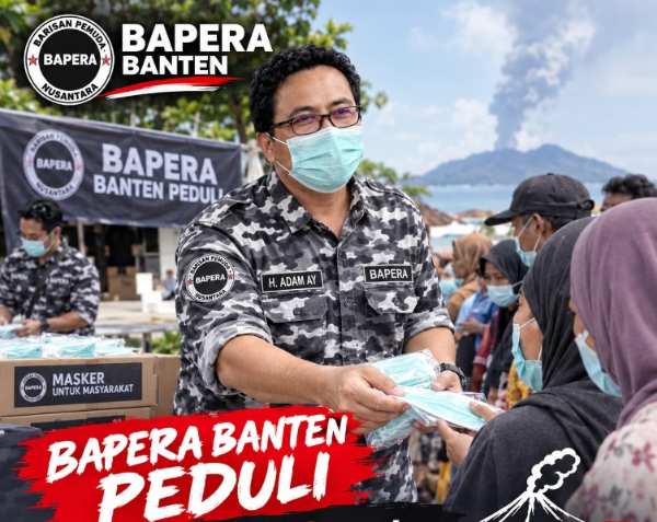 Ketua Umum DPP BAPERA Fahd Elfouz Arafiq dijadwalkan menghadiri dan membuka Rakerda II DPD BAPERA Banten di Kota Serang, Rabu (9/9/2026), yang dirangkai dengan aksi sosial pembagian 10.000 masker bagi masyarakat terdampak erupsi Gunung Anak Krakatau.