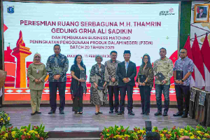 Pj Gubernur DKI Resmikan Ruang Serbaguna MH Thamrin Sekaligus Buka Business Matching 2025