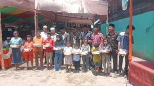 Pererat Silaturahmi, Keluarga Besar PPSMD Palas Gelar Halal Bihalal Dan Santunan Anak Yatim