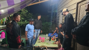 Kring Serse Polsek Sosa Persempit Ruang Kriminalitas, Patroli Intensif di Jalur Rawan Padang Lawas