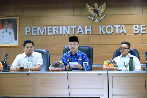 Pemkot Bekasi Gelar Rakor Optimalisasi Jaminan Sosial Tenaga Kerja Konstruksi Tahun 2026