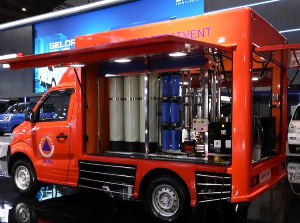 DFSK Super Cab Jadi Andalan BNPB Salurkan Air Bersih ke Lokasi Bencana