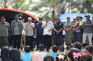 Kasatgas Tito Karnavian Percepat Relokasi dan Pembangunan Huntara bagi Korban Banjir Aceh Utara