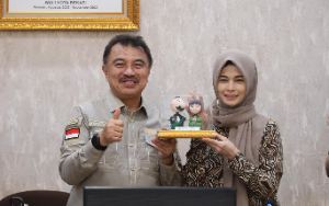 Anggota DPD Jihan Fahira Kunjungan Kerja Ke Kota Bekasi, Disambut Hangat Wawali Bobihoe