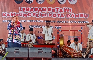 Lebaran Betawi Slipi Meriah, Anggota DPRD Soroti Pelestarian Budaya hingga UMKM