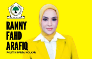 Ranny Fahd Arafiq Mulai digadang-gadang Pimpin Golkar Kota Bekasi
