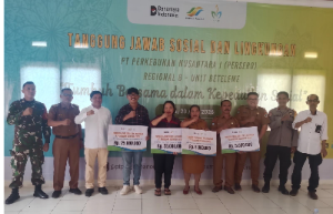 PTPN 1 Regional 8 Pererat Silaturahmi dengan Warga Po’ona Lewat Program TJSL
