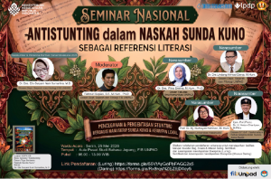 Seminar Unpad Ungkap Naskah Sunda Kuno, Bukti Leluhur Nusantara Sudah Kenal Pencegahan Stunting