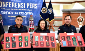 Imigrasi Bali Amankan 62 WNA Bermasalah dalam Patroli Dharma Dewata
