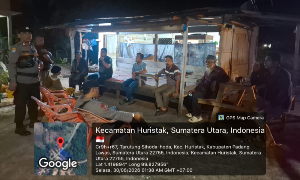 Bhabinkamtibmas Polsek Barumun Tengah Gerak Cepat Tindaklanjuti Laporan Dugaan Pengancaman dan Perusakan di Padang Lawas