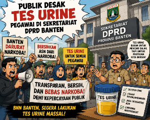 Publik Desak Tes Urine Massal Pegawai Sekretariat DPRD Banten, Dorong Transparansi dan Pencegahan Narkotika
