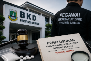 BKD Banten Telusuri Dugaan Kasus Narkotika Oknum Pegawai Sekretariat DPRD, Tunggu Hasil Koordinasi