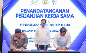 PTPN III dan Baharkam Polri Teken Kerja Sama Pengamanan Aset Strategis Negara, Perkuat Operasional Perkebunan Nasional