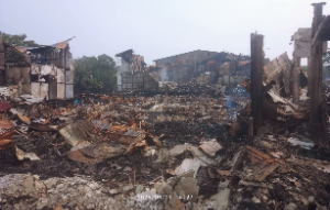 Kebakaran Pasar Sungai Duri Bengkayang Hanguskan 50 Ruko, 39 KK dan 119 Warga Terdampak