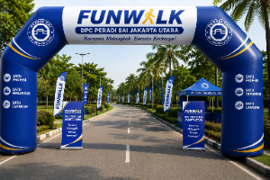 PERADI SAI Jakarta Utara Gelar Fun Walk 2026 di Ancol, Perkuat Silaturahmi dan Soliditas Anggota