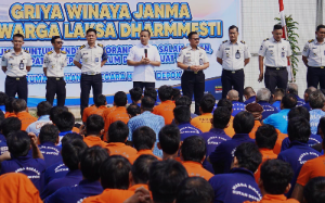 Rutan Kelas I Depok Gelar Pisah Sambut, Sejumlah Pejabat Dapat Penugasan Baru