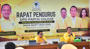 Pasca Musda, Golkar Sumsel Rapatkan Barisan, 181 Pengurus Mulai Konsolidasi