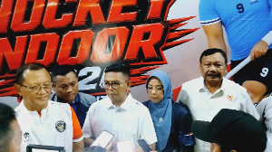 Kejurnas Hockey Indoor 2026 Resmi Berakhir, Jabar Juara TIR 1 Putra, Andra Soni Bangga Banten Jadi Tuan Rumah
