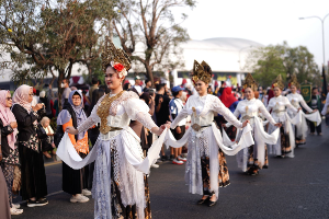 PNBK Jilid III Jadi Panggung Kolosal Budaya Nusantara , Ribuan Penari Muda Tampilkan Tarian Massal 