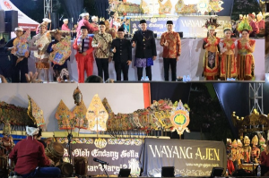 Wayang Ajen Jadi Pembuka malam PNBK Jilid III, Wali Kota Bekasi Apresiasi
