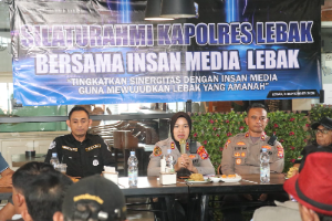 Kapolres Lebak Perkuat Sinergi dengan Organisasi Wartawan, Dorong Pers Berimbang dan Kamtibmas Kondusif
