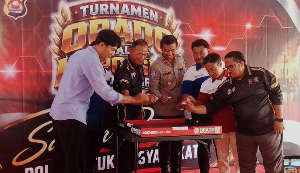 Turnamen ORADO Piala Kapolsek Bojonegara 2026 Pererat Silaturahmi Lintas Wilayah dan Jaring Bibit Atlet