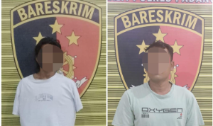Dua Tersangka Curas di PT DNS Ditangkap Satreskrim Polres Padang Lawas, Dibekuk di Dua Lokasi