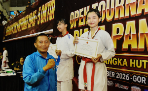 Panglima TNI Cup 2026: Karate TNI AU Raih 1 Emas dan 2 Perunggu di Hari Pertama
