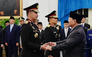 Prabowo Lantik Suyudi Ario Seto sebagai Kapolri, Wahyu Hadiningrat Jadi Wakapolri