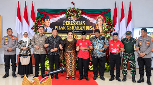 Dewi Ayu Gembirowati Soekarno Putri Gaungkan Empat Pilar Gerakan Desa di Lampung Timur