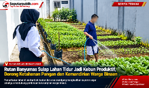 Rutan Banyumas Sulap Lahan Tidur Jadi Kebun Produktif, Dorong Ketahanan Pangan dan Kemandirian Warga Binaan